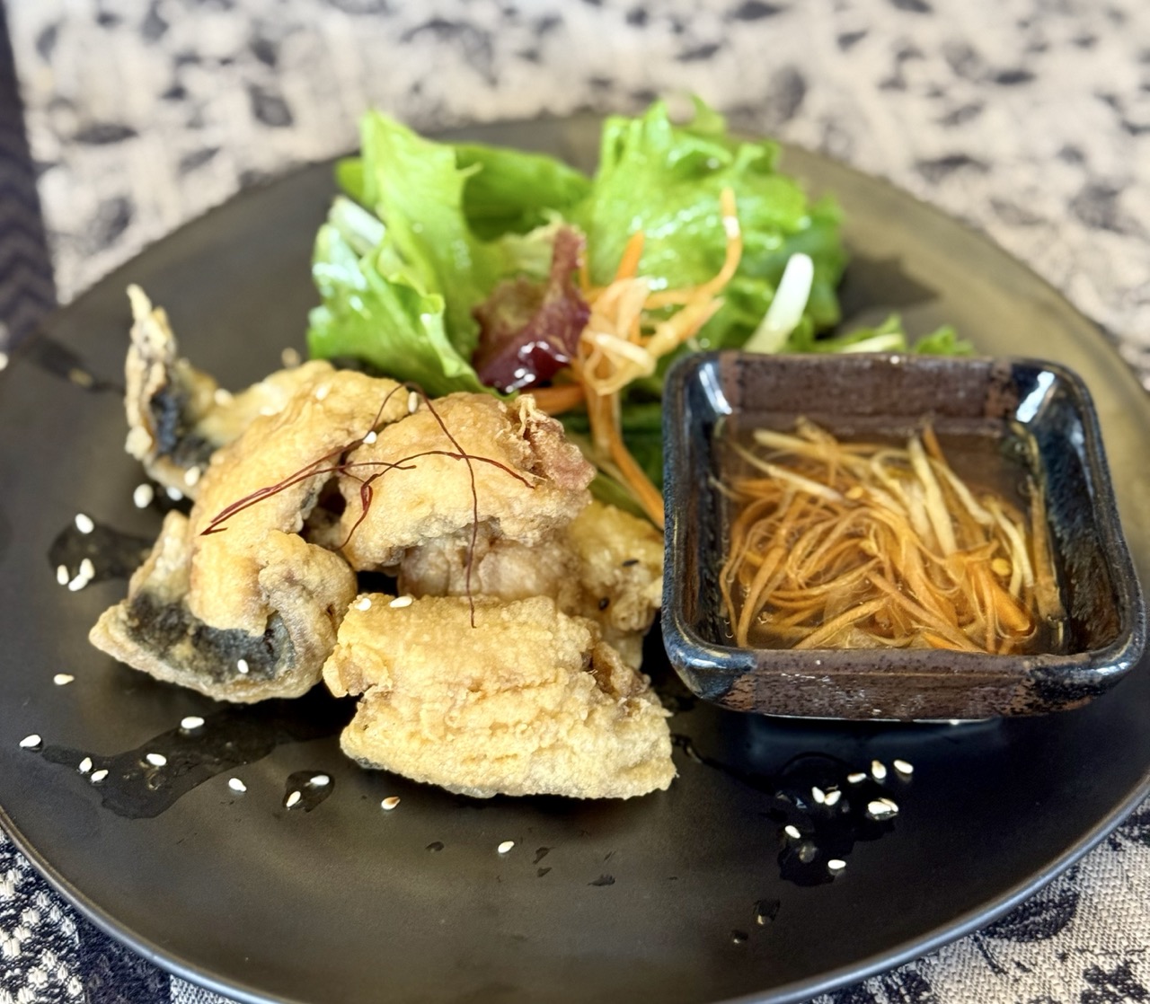 Salade karaage